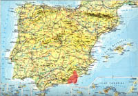 Almería dentro de España