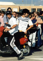 Manifestación motorizada